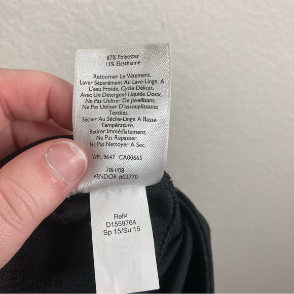 Eddie Bauer Low Rise Cropped Leggings - Black - Medium - Picture 7 of 7